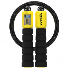 RDX FP Kids 10.3ft Adjustable Skipping Rope with Counter - Black