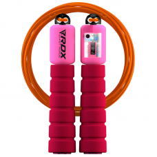 RDX FP Kids 10.3ft Adjustable Skipping Rope with Counter - Red