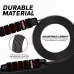 RDX W1 Jump Rope With Foam Handles - Red