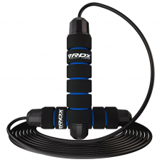 RDX W1 Jump Rope With Foam Handles - Blue