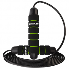 RDX W1 Jump Rope With Foam Handles - Green