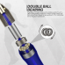 RDX W2 Adjustable 10.3ft Skipping Rope with Non-Slip Aluminum Handles - Blue