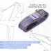 RDX F1 D-Ring Steel Buckle Cotton Yoga Strap