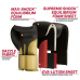 RDX L2 Mark Pro Sparring Boxing Gloves Hook and loop Black / Golden - 16oz / Silver