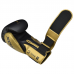 RDX L2 Mark Pro Sparring Boxing Gloves Hook and loop Black / Golden - 16oz / Silver