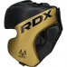 RDX L1 Mark Pro Cheek Boxing Training Head Guard - S / Golden