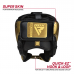 RDX L1 Mark Pro Cheek Boxing Training Head Guard - S / Golden