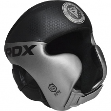 RDX L1 Mark Pro Cheek Boxing Training Head Guard - L / Silver