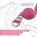 RDX P8 Non-Slip Cotton Yoga Strap with Rust Proof Steel D-Ring Buckle - Black