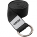 RDX P8 Non-Slip Cotton Yoga Strap with Rust Proof Steel D-Ring Buckle - Red