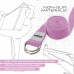 RDX P8 Non-Slip Cotton Yoga Strap with Rust Proof Steel D-Ring Buckle - Red