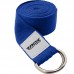 RDX P8 Non-Slip Cotton Yoga Strap with Rust Proof Steel D-Ring Buckle - Orange