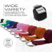 RDX P8 Non-Slip Cotton Yoga Strap with Rust Proof Steel D-Ring Buckle - Pink