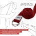 RDX P8 Non-Slip Cotton Yoga Strap with Rust Proof Steel D-Ring Buckle - Pink