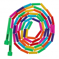 RDX BR Rainbow Color Braided Nylon Tangle-Free 10ft Kids Skipping Rope