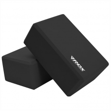 RDX YB EVA Foam Yoga Block Non-Slip Brick - Black