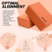 RDX YB EVA Foam Yoga Block Non-Slip Brick - Orange