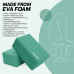 RDX YB EVA Foam Yoga Block Non-Slip Brick - Orange