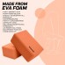 RDX YB EVA Foam Yoga Block Non-Slip Brick - Pink
