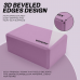RDX YB EVA Foam Yoga Block Non-Slip Brick - Pink