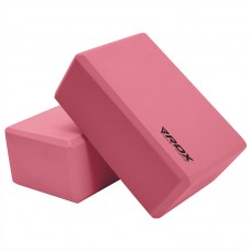 RDX YB EVA Foam Yoga Block Non-Slip Brick - Pink