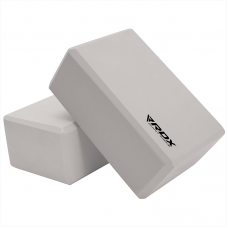RDX YB EVA Foam Yoga Block Non-Slip Brick - White