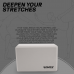 RDX YB EVA Foam Yoga Block Non-Slip Brick - White