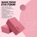 RDX YB EVA Foam Yoga Block Non-Slip Brick - White