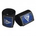 RDX T1 Elasticated Wrist Straps for Lace-Up Boxing Gloves - Blue