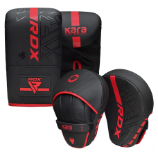 RDX F6 KARA Bag Mitts u0026 Focus Pads - Red