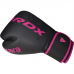 RDX F6 KARA Boxing Gloves u0026 Focus Pads - Blue / 10oz