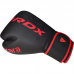 RDX F6 KARA Boxing Gloves u0026 Focus Pads - Blue / 16oz