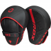 RDX F6 KARA Boxing Gloves u0026 Focus Pads - Silver / 12oz