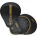 RDX F6 KARA Boxing Gloves u0026 Focus Pads - Silver / 12oz