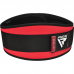 RDX X3 6.5 INCH  Weightlifting Neoprene Gym Belt - Red / L