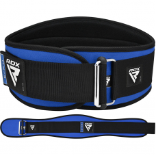 RDX X3 6.5 INCH  Weightlifting Neoprene Gym Belt - Blue / XL