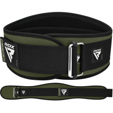 RDX X3 6.5 INCH  Weightlifting Neoprene Gym Belt - Green / XL