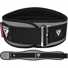 RDX X3 6.5 INCH  Weightlifting Neoprene Gym Belt - Grey / S