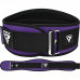 RDX X3 6.5 INCH Weightlifting Neoprene Gym Belt for Women - XS / Purple