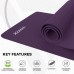 RDX YM 6mm TPE Yoga Mat - MAGENTA
