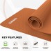 RDX YM 6mm TPE Yoga Mat - MAGENTA