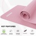 RDX YM 6mm TPE Yoga Mat - MAGENTA