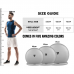 RDX B2 Inflatable Yoga Ball with Anti-Slip Base, Resistance Tubes u0026 Air Pump - Blue / 75cm