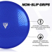 RDX PM Stability Cushion Seat Wobble Balance Disc with Air Pump - Blue
