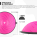 RDX TP Yoga Balance Trainer Half Ball with Resistance Tubes u0026 Air Pump - Pink