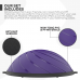 RDX TP Yoga Balance Trainer Half Ball with Resistance Tubes u0026 Air Pump - Purple