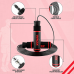 RDX SR Adjustable 10.3ft Non-Slip Memory Foam Soft Handles Skipping Rope - Red