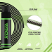 RDX SR Adjustable 10.3ft Non-Slip Memory Foam Soft Handles Skipping Rope - Green