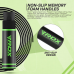 RDX SR Adjustable 10.3ft Non-Slip Memory Foam Soft Handles Skipping Rope - Green