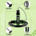 RDX SR Adjustable 10.3ft Non-Slip Memory Foam Soft Handles Skipping Rope - Green